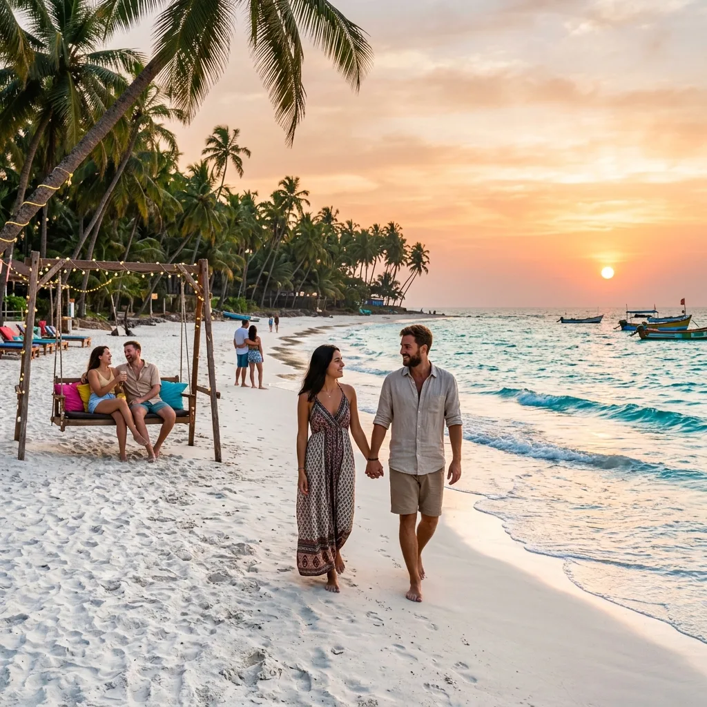 Sunny Goa Beach Vacation